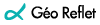 Cette image représente le logo de GéoReflet